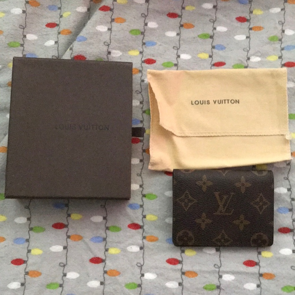 Louis Vuitton credit card ID wallet